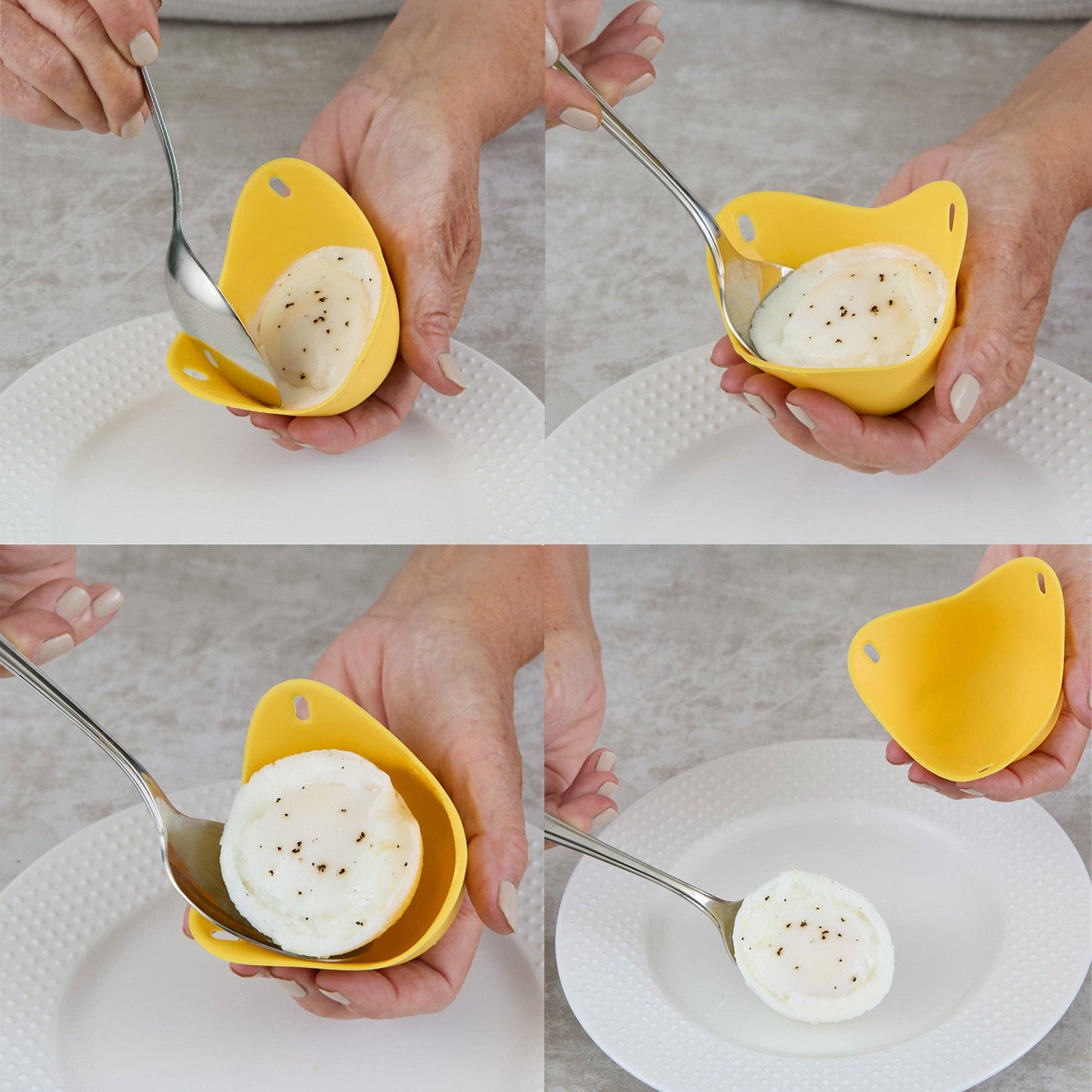 Silicone Poaching Cups Pack of 2