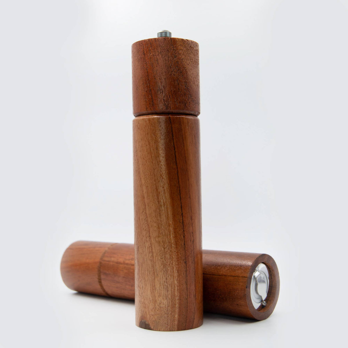 Artisan Wood Natural Acacia Salt or Pepper Mill