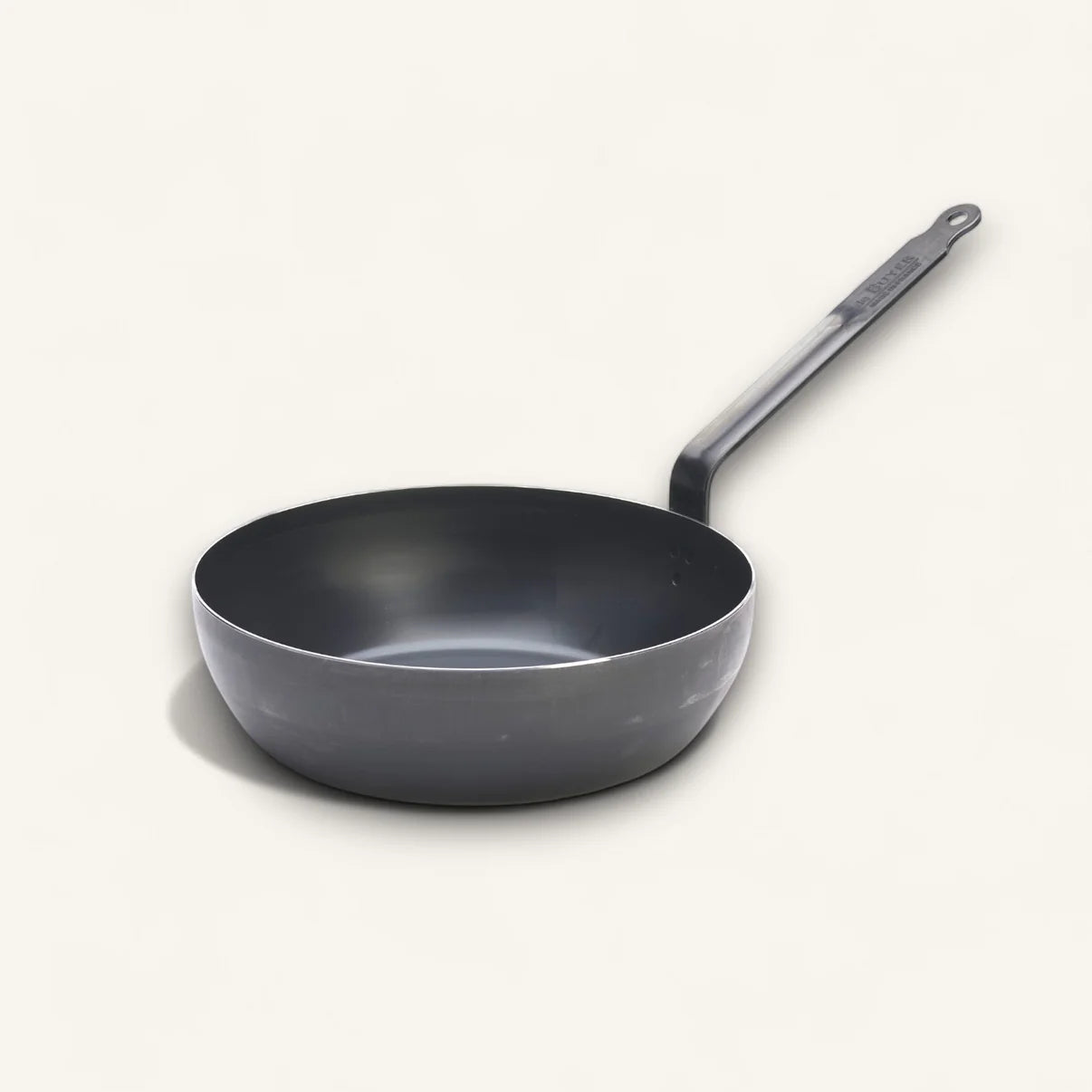 Blue Carbon Steel Deep Fry Pan- De Buyer