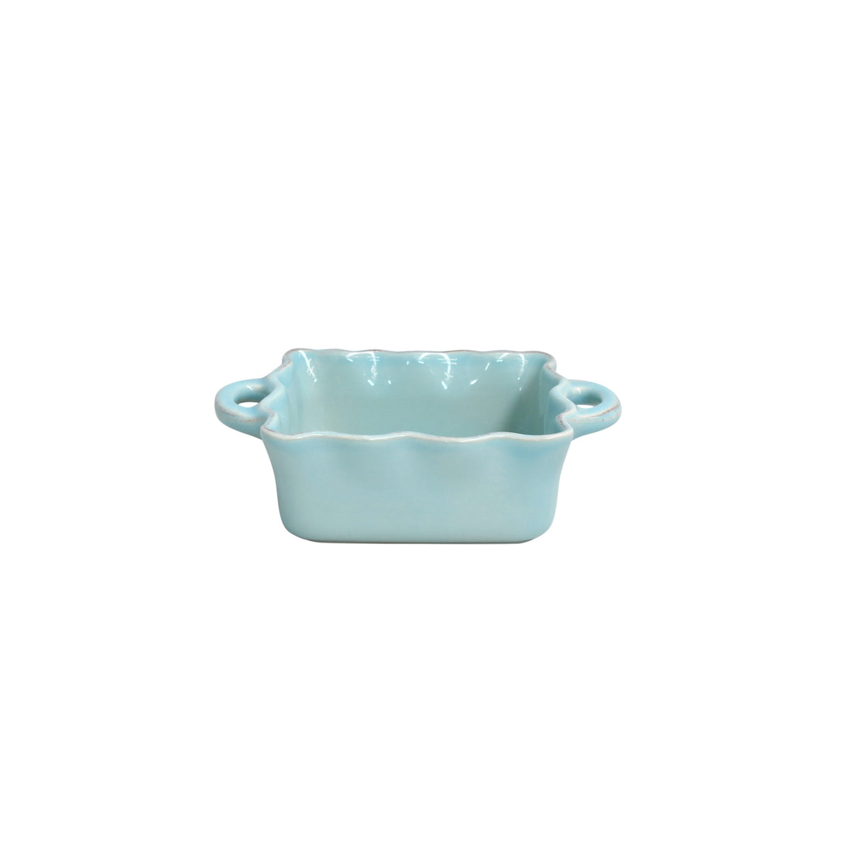 Square Ruffled Baker Cook & Host, Robin's Egg Blue