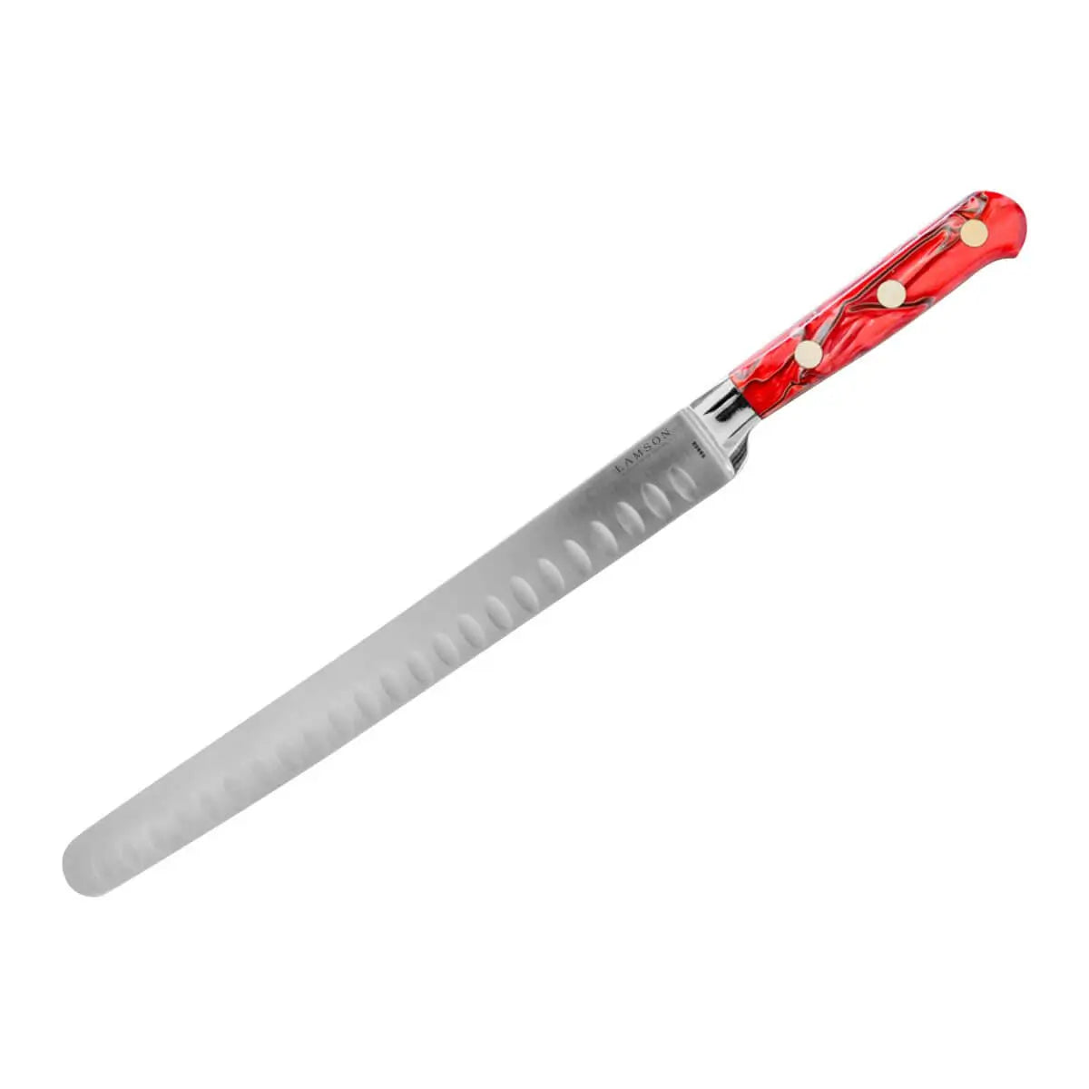 Lamson Fire Forged 10-inch Kullenschliff Roast Knife