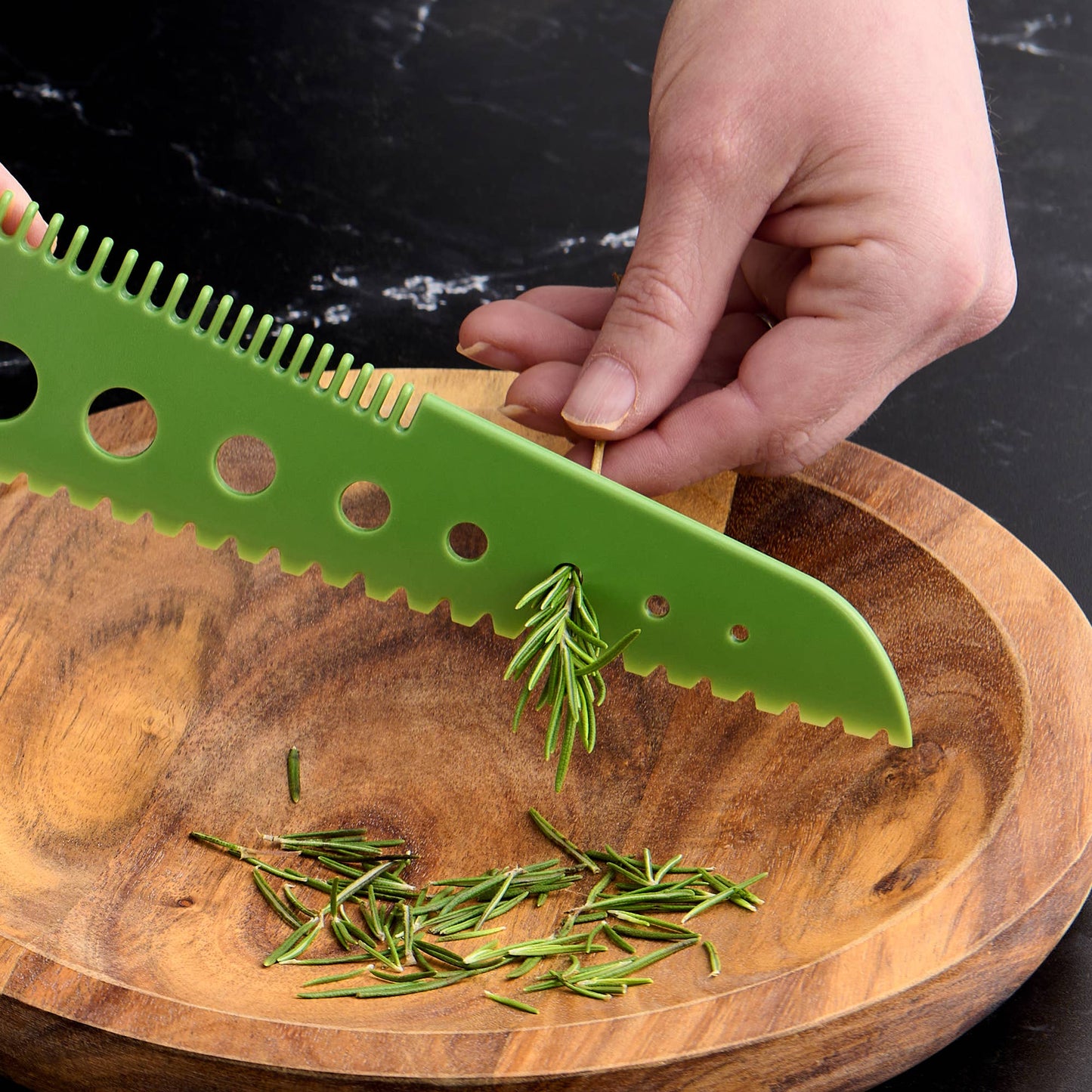 CatCora Lettuce Knife With Herb Stripper