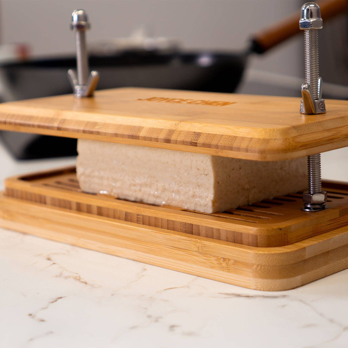 Joyce Chen Burnished Bamboo Tofu Press