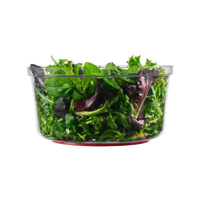 CatCora QuickSpin One-Handed Salad Spinner