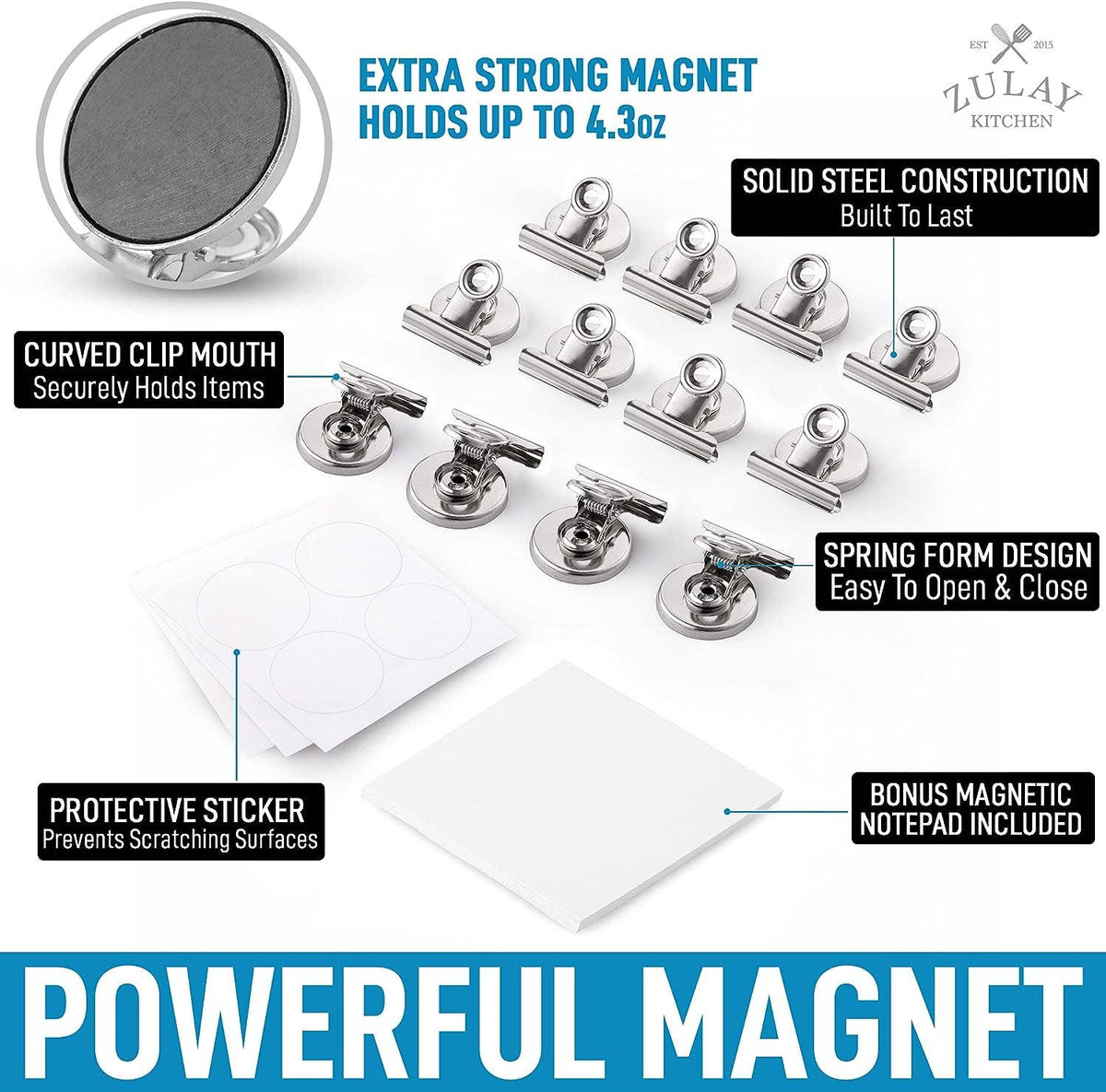 Magnet Clips - Set of 12