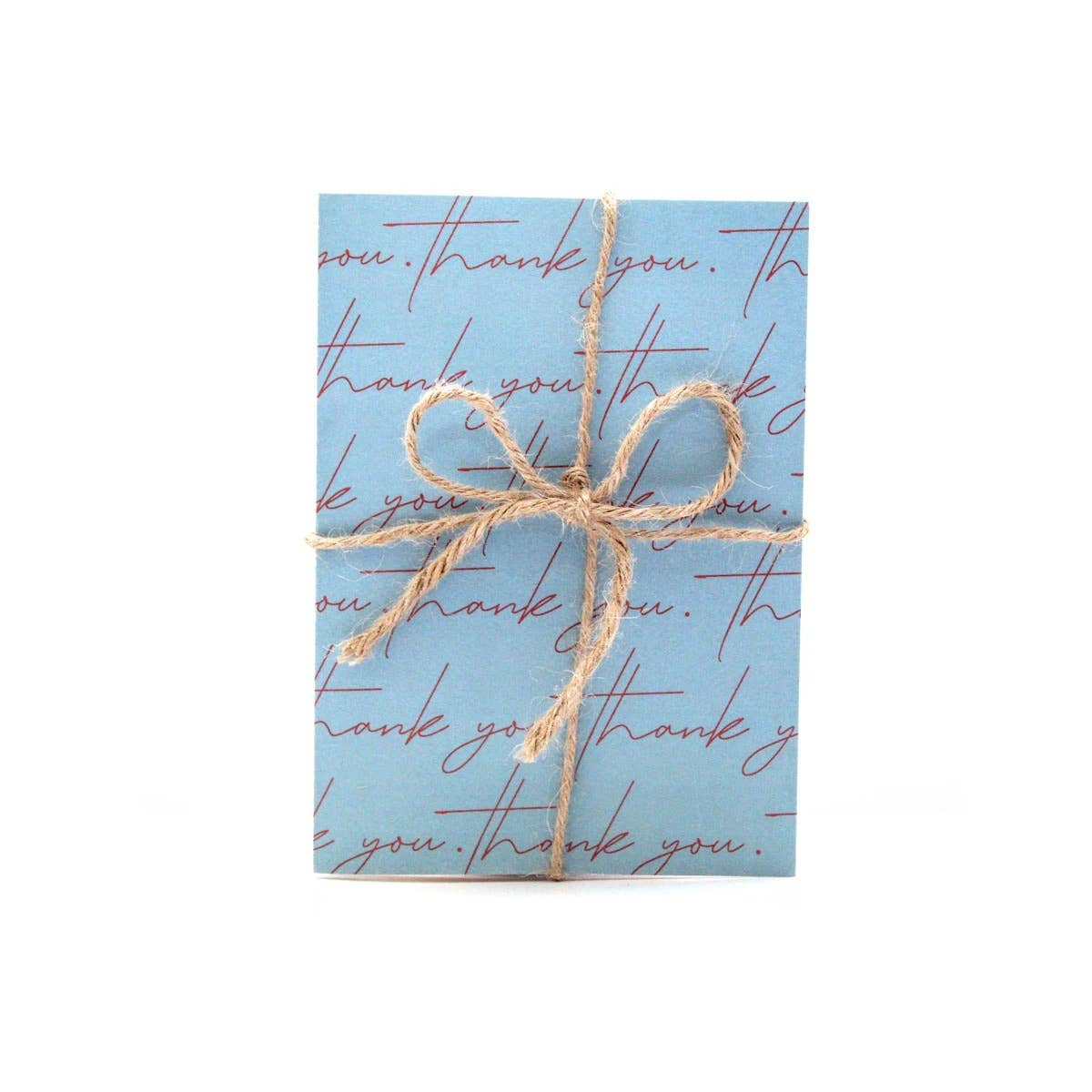 Thank You Card— Periwinkle