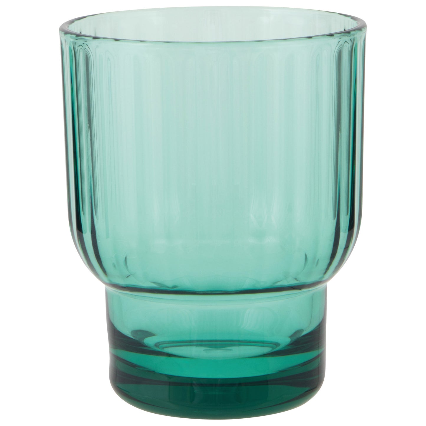 Acrylic Fluted Double Old Fashioned Glass