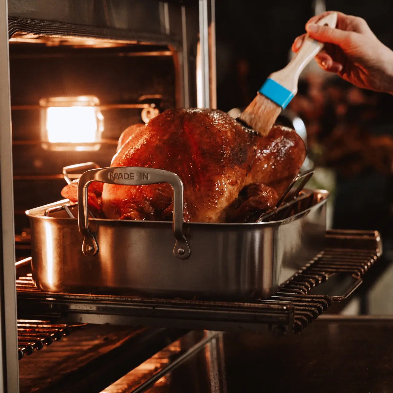 Stainless Clad Roasting Pan by Made In