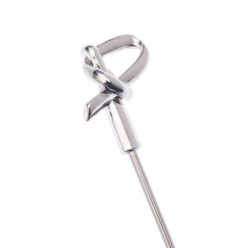 Barfly Cocktail Picks, Bamboo Knot, Stainless Steel, Set 12