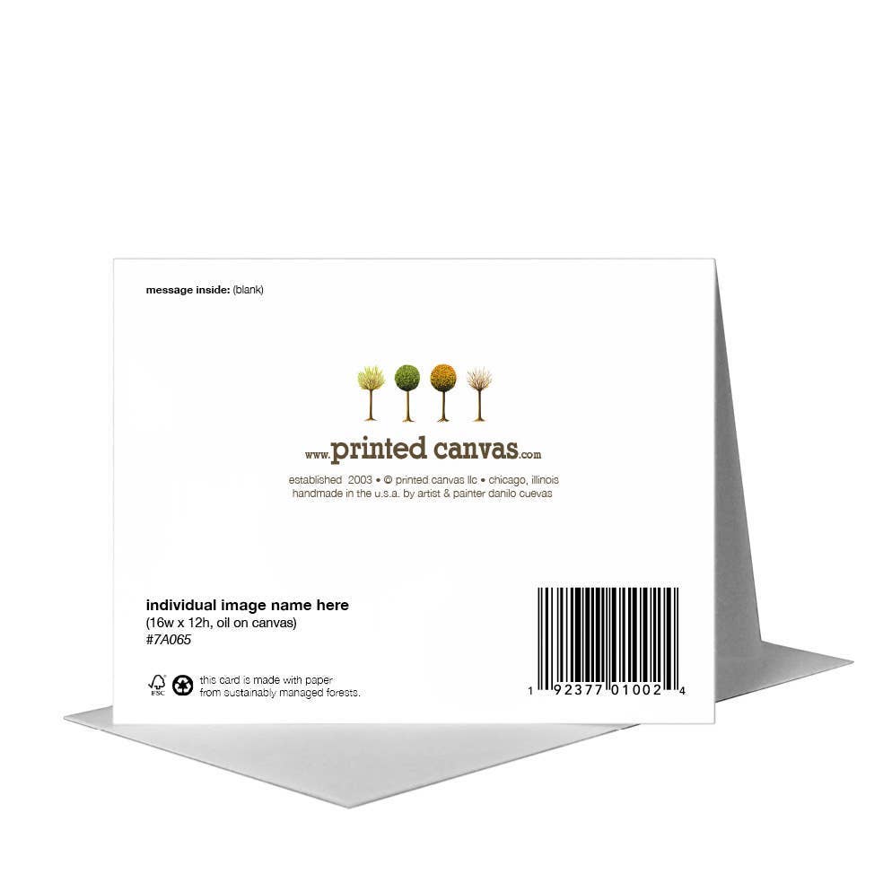 Birdhouse, Greeting Card (#8617F)