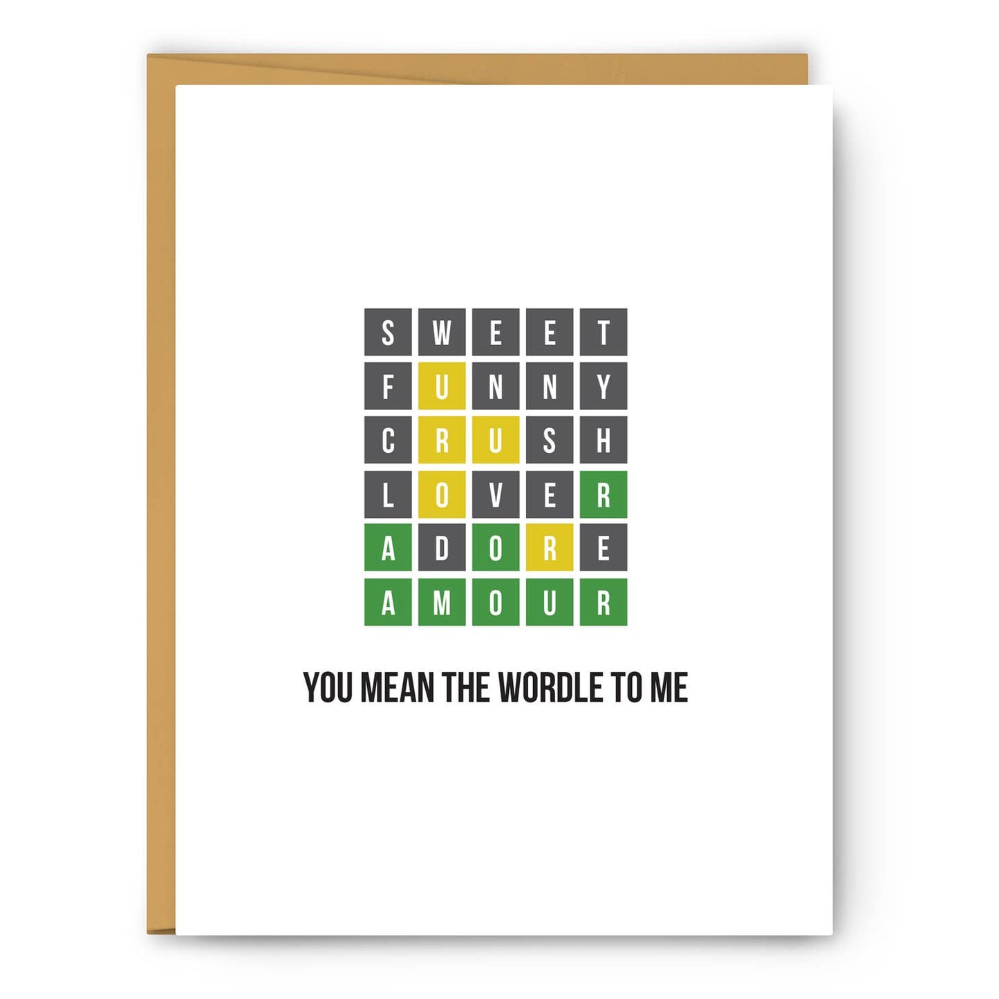 You Mean the Wordle To Me - Everyday Card