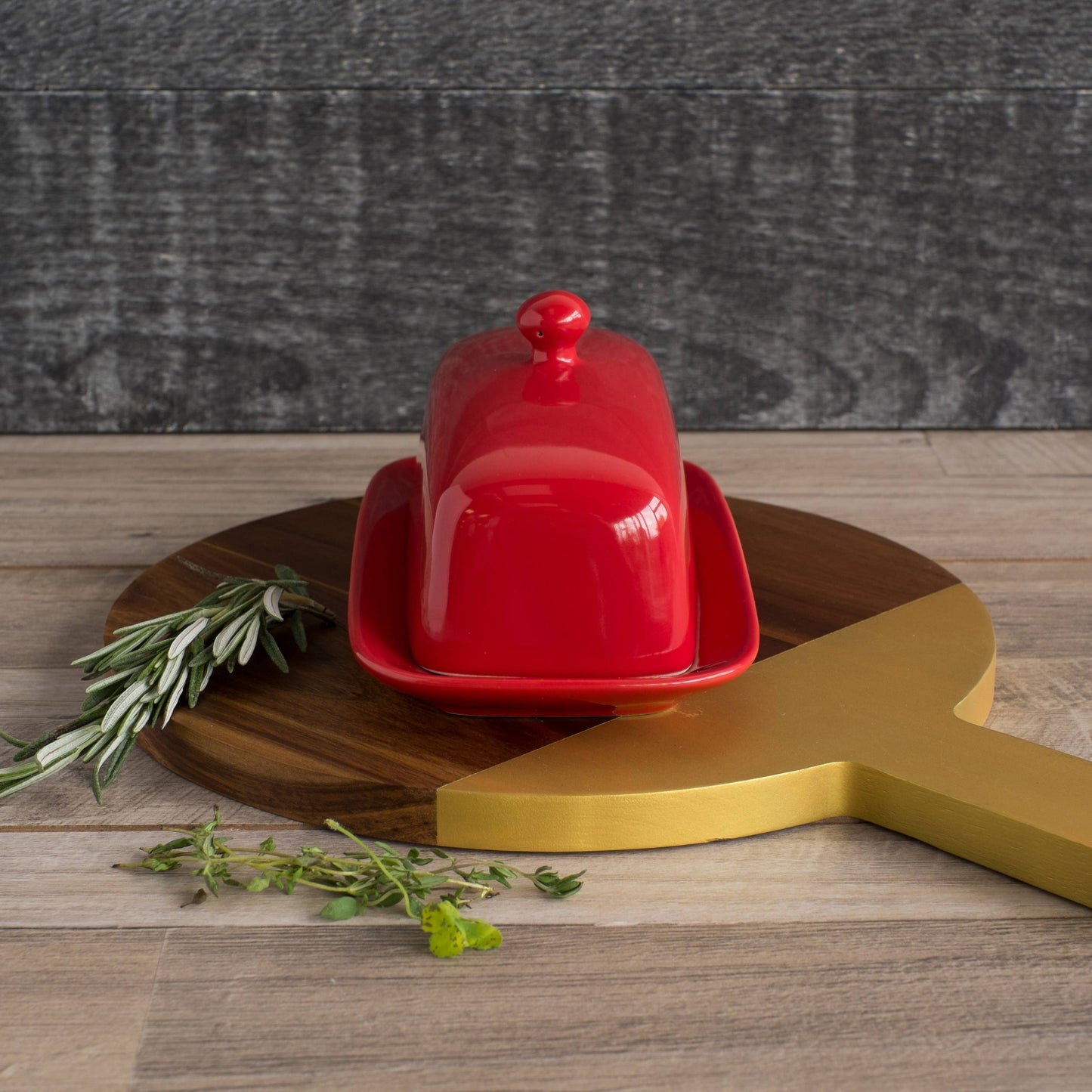 Red Butter Rectangular Dish