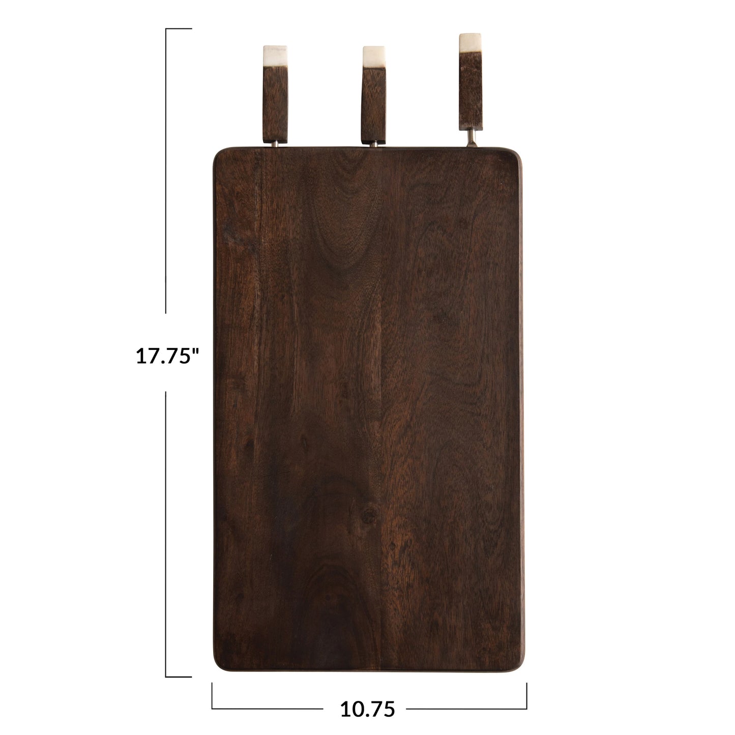 Acacia Wood Cheese/Cutting Board, Cheese Knives