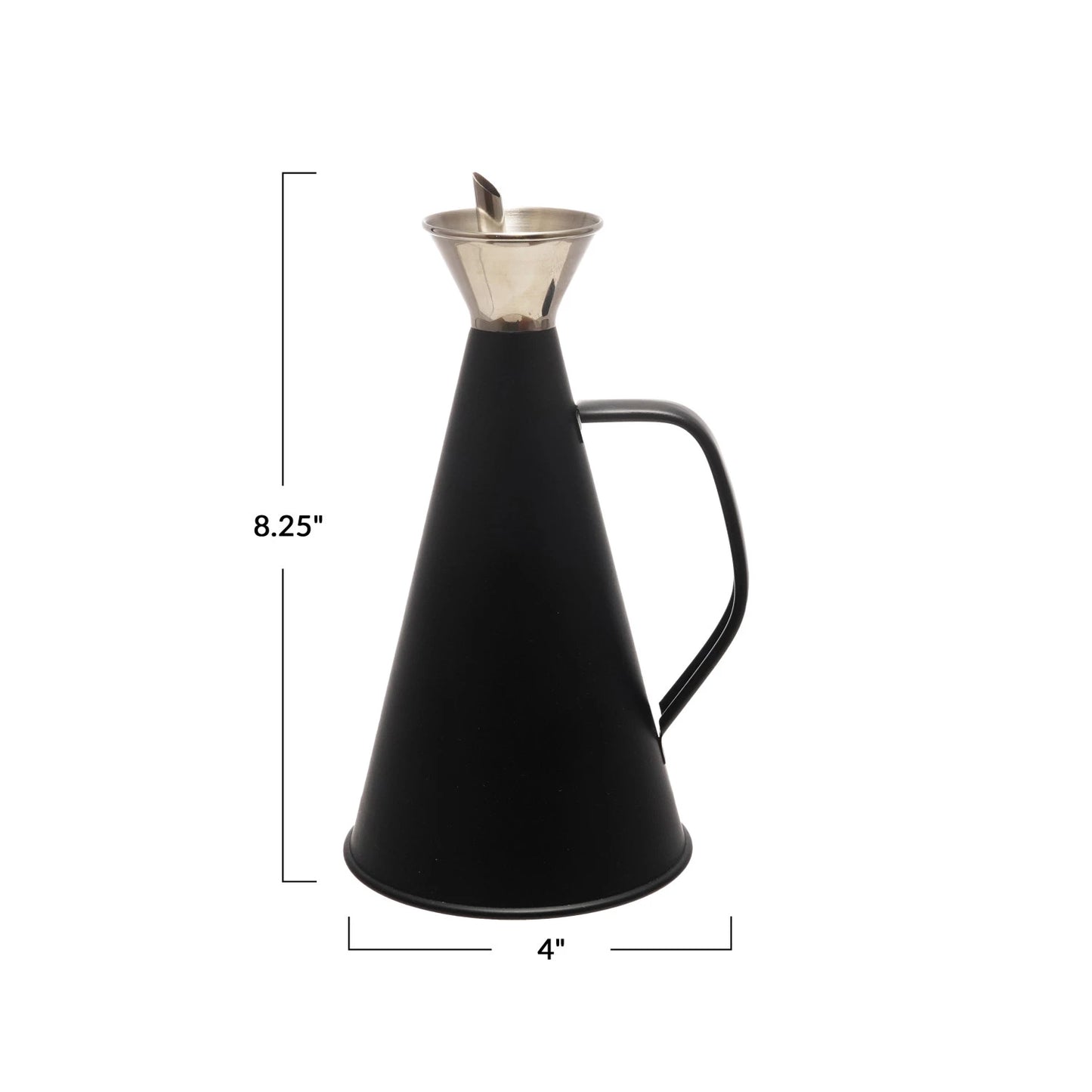 Oil Cruet, Black, 16oz