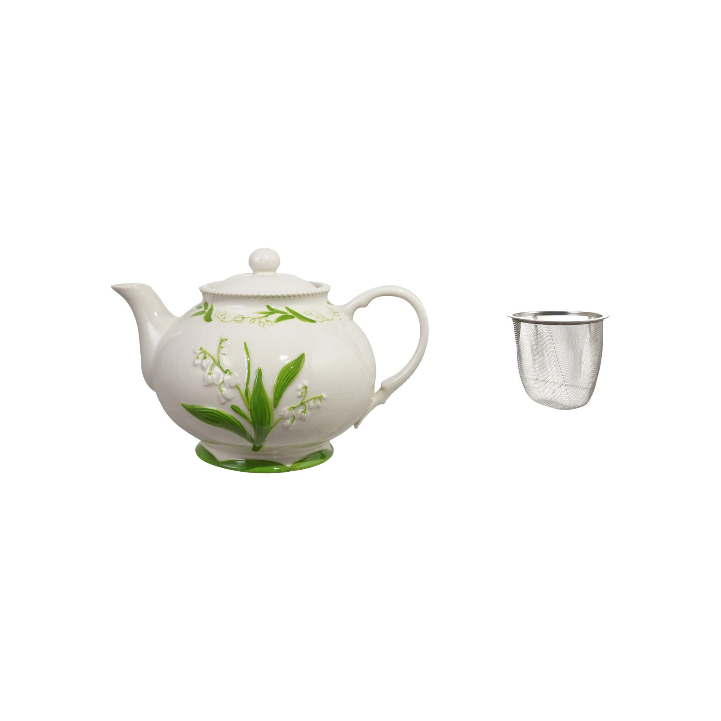 32 oz Stoneware Teapot