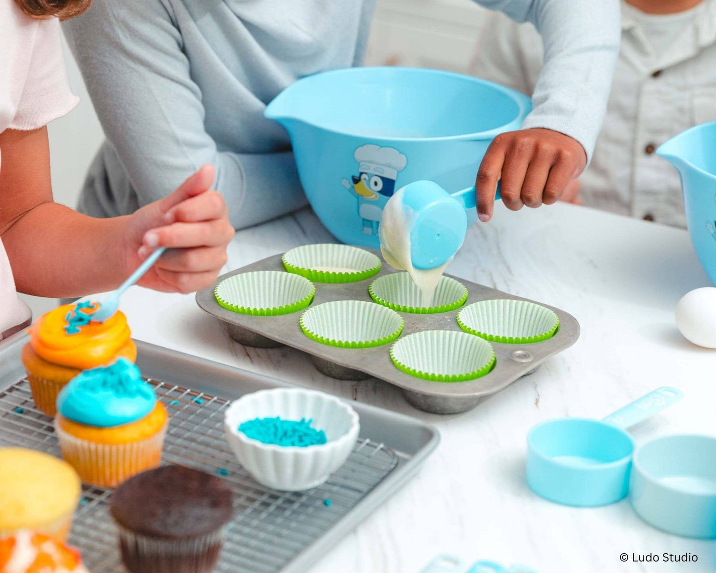 BLUEY My First Kitchen Set – 8-Piece Starter Baking Kit
