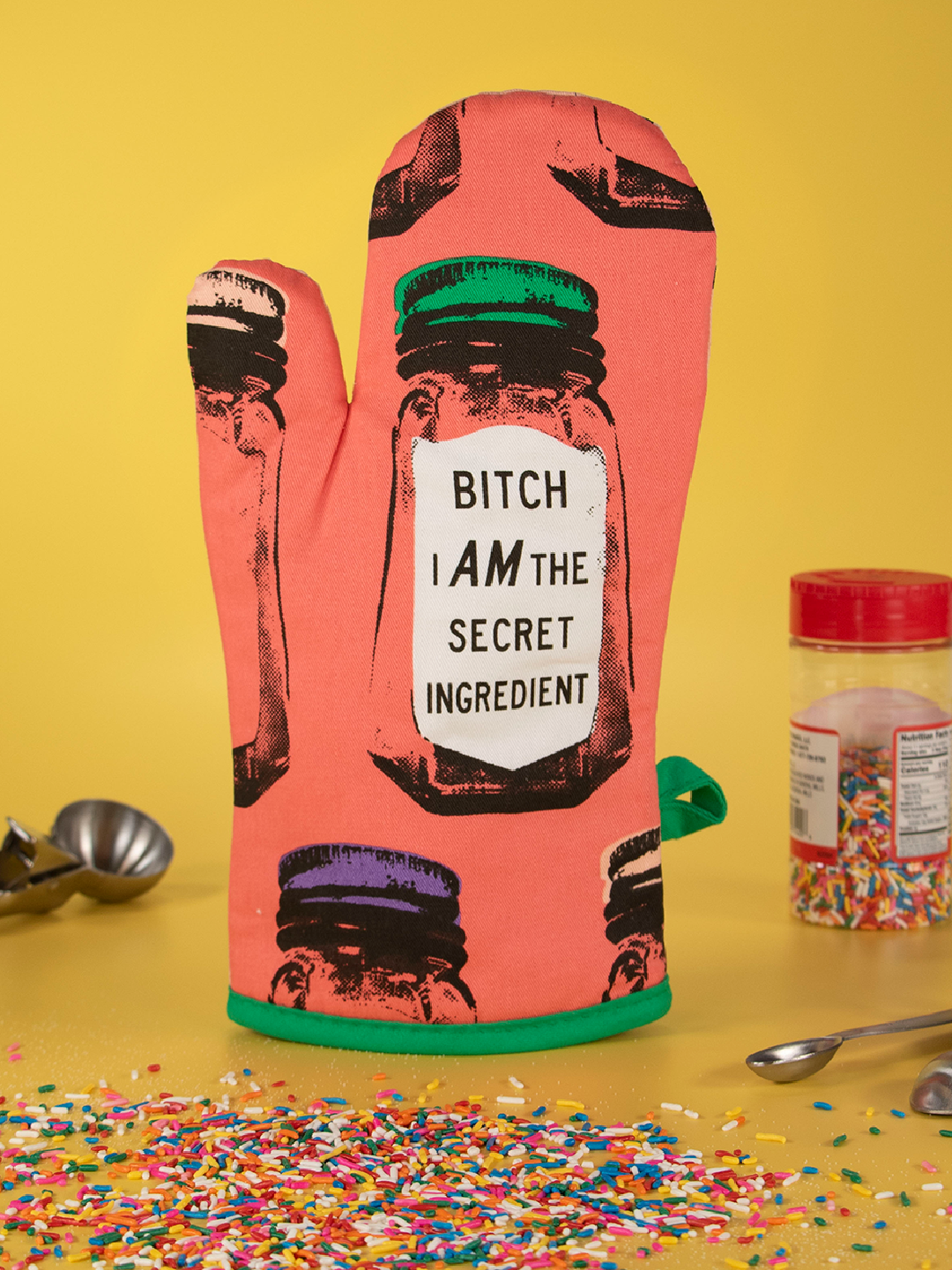 Secret Ingredient Oven Mitt