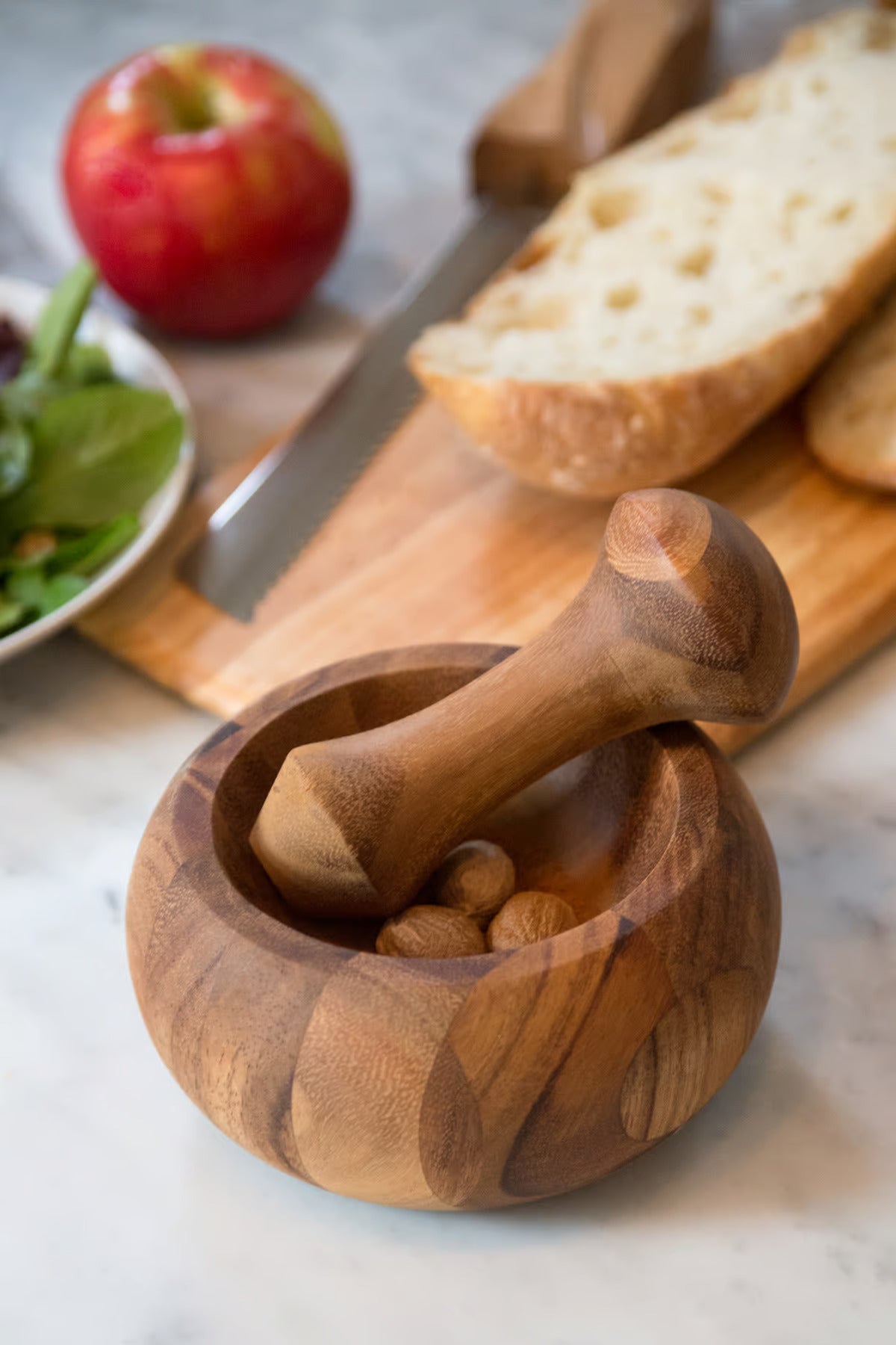 Mortar & Pestle, Acacia Wood