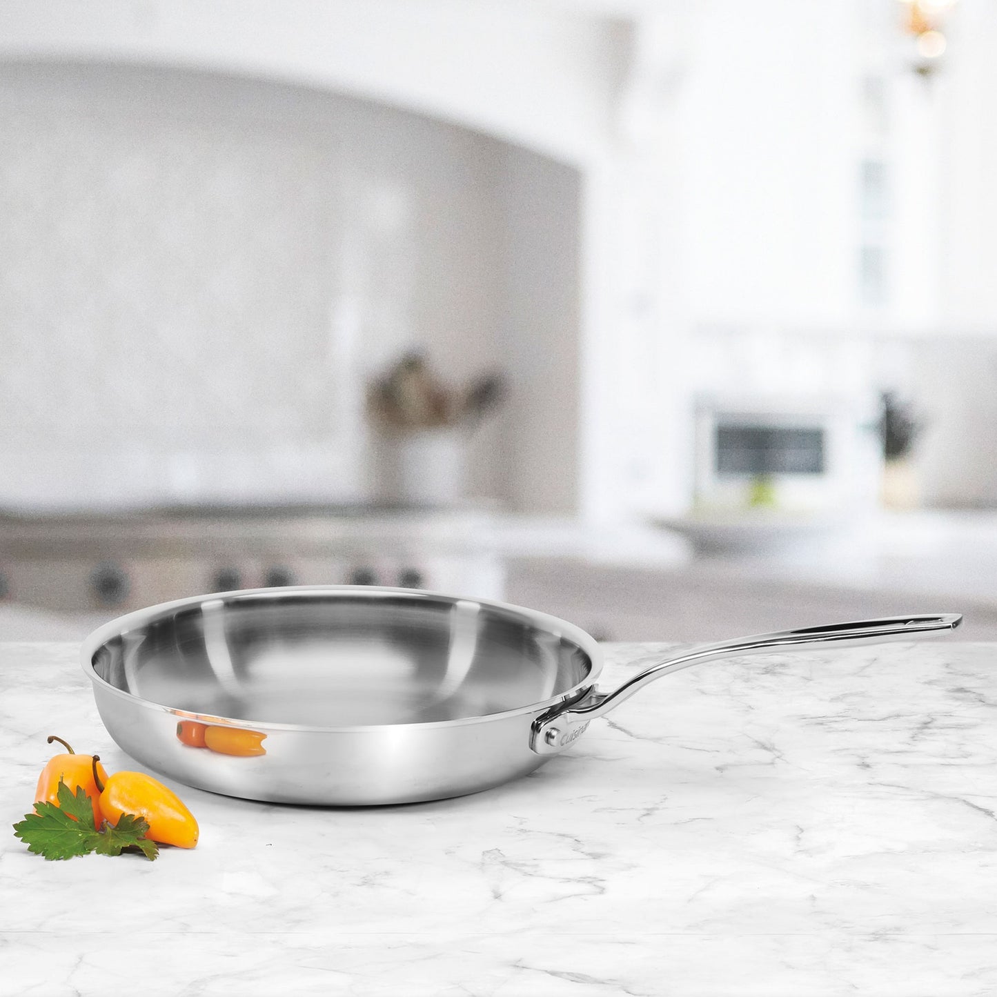 Cuisinart Custom-Clad Stainless Steel Skillets