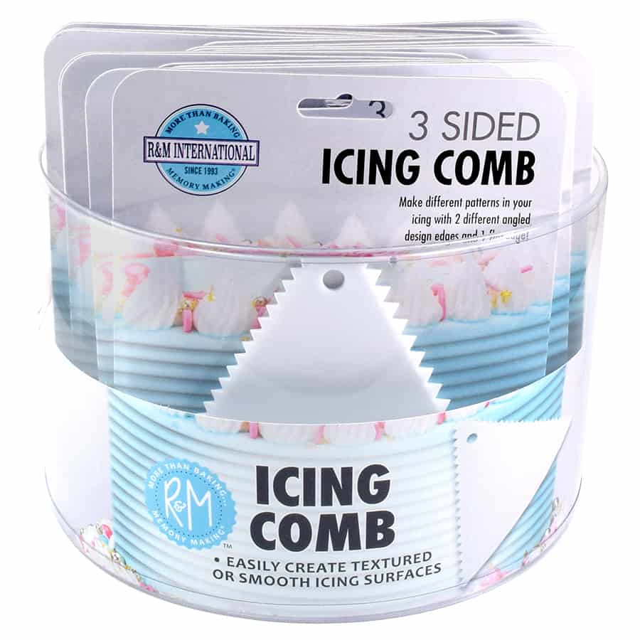 Icing Comb 3 sided