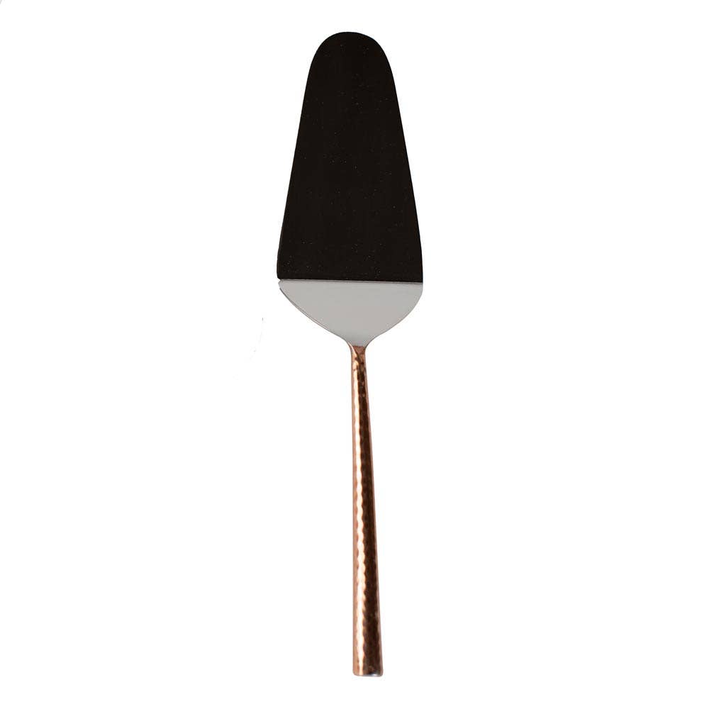 Hammered Stainless Steel Pie Server
