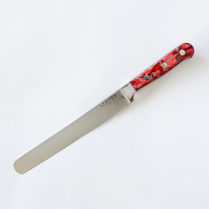 Lamson Fire Bread Knife 8"