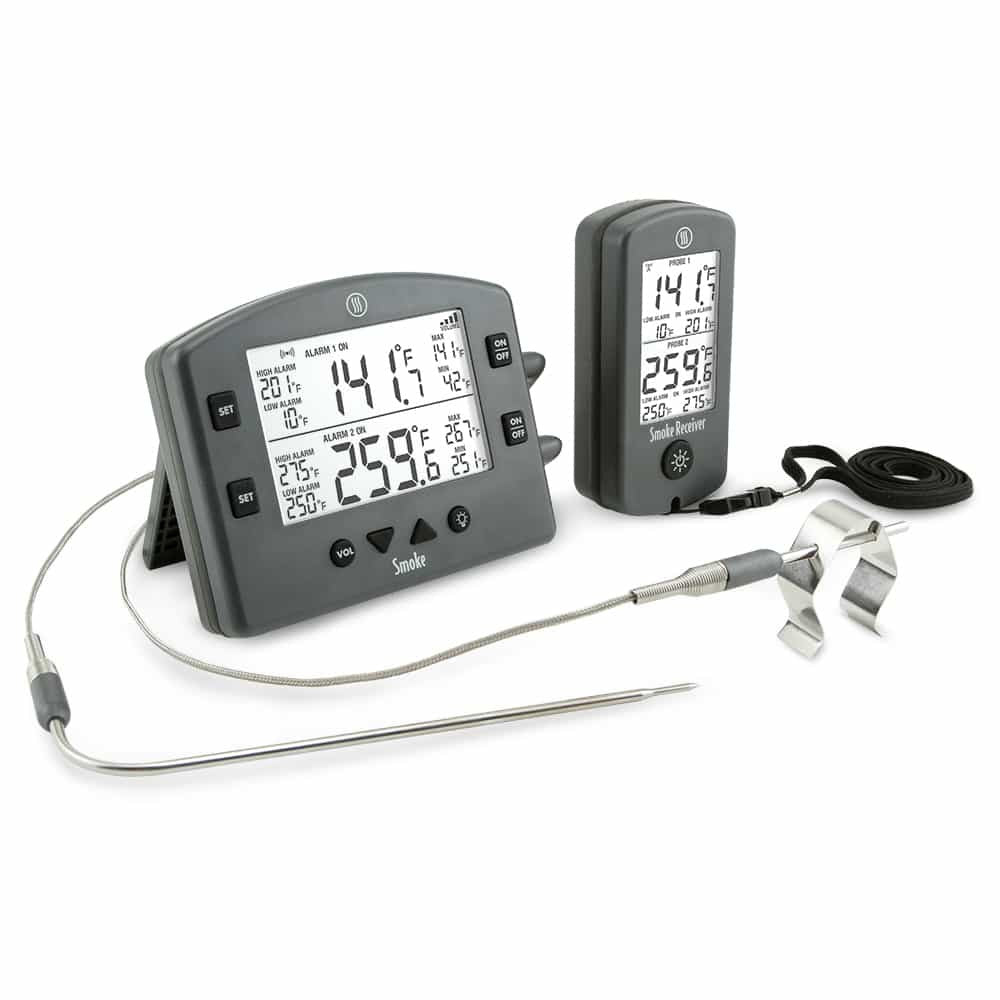 Smoke Remote BBQ Alarm Thermometer