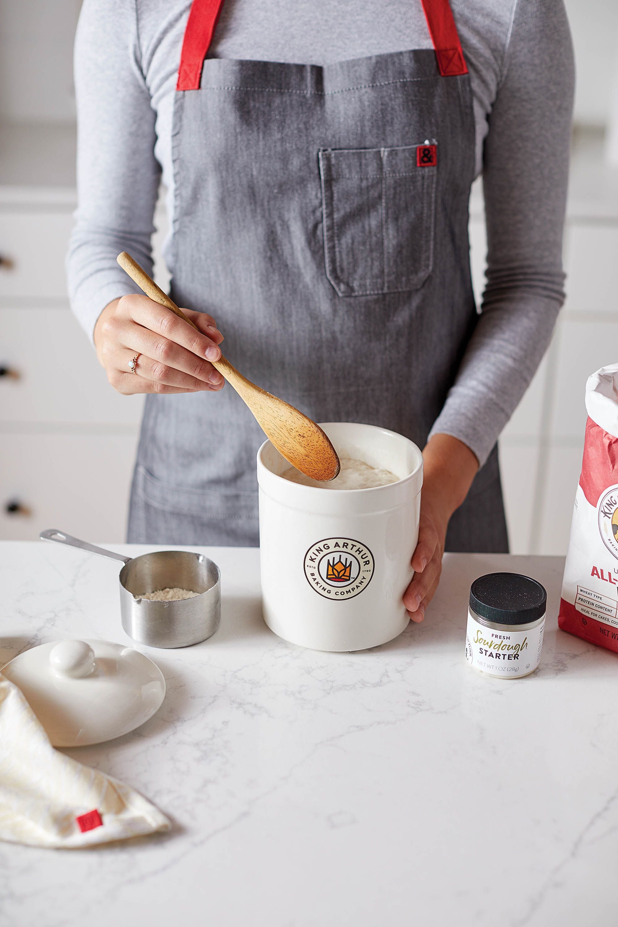 King Arthur Baking Company Sourdough Storage Crock