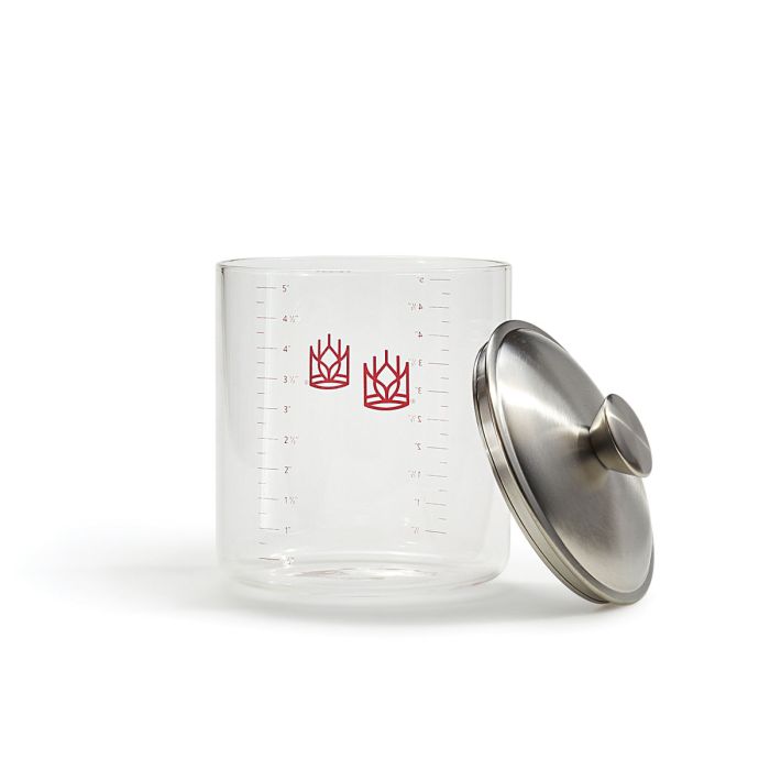 King Arthur Baking Company Glass Sourdough Crock