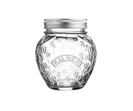 Strawberry Fruit Preserve Jar