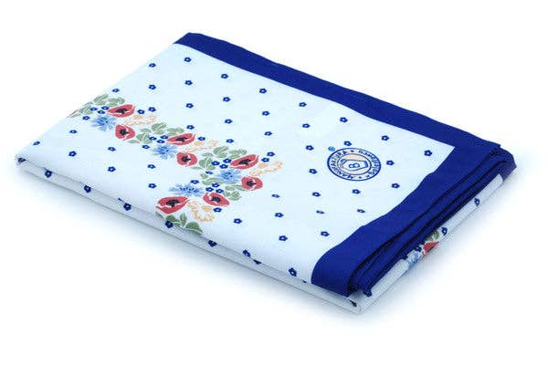 Tablecloth 43" x 61" Stain Resistant  (110 x 155 cm) 61" Flower Garden Theme UNIKAT