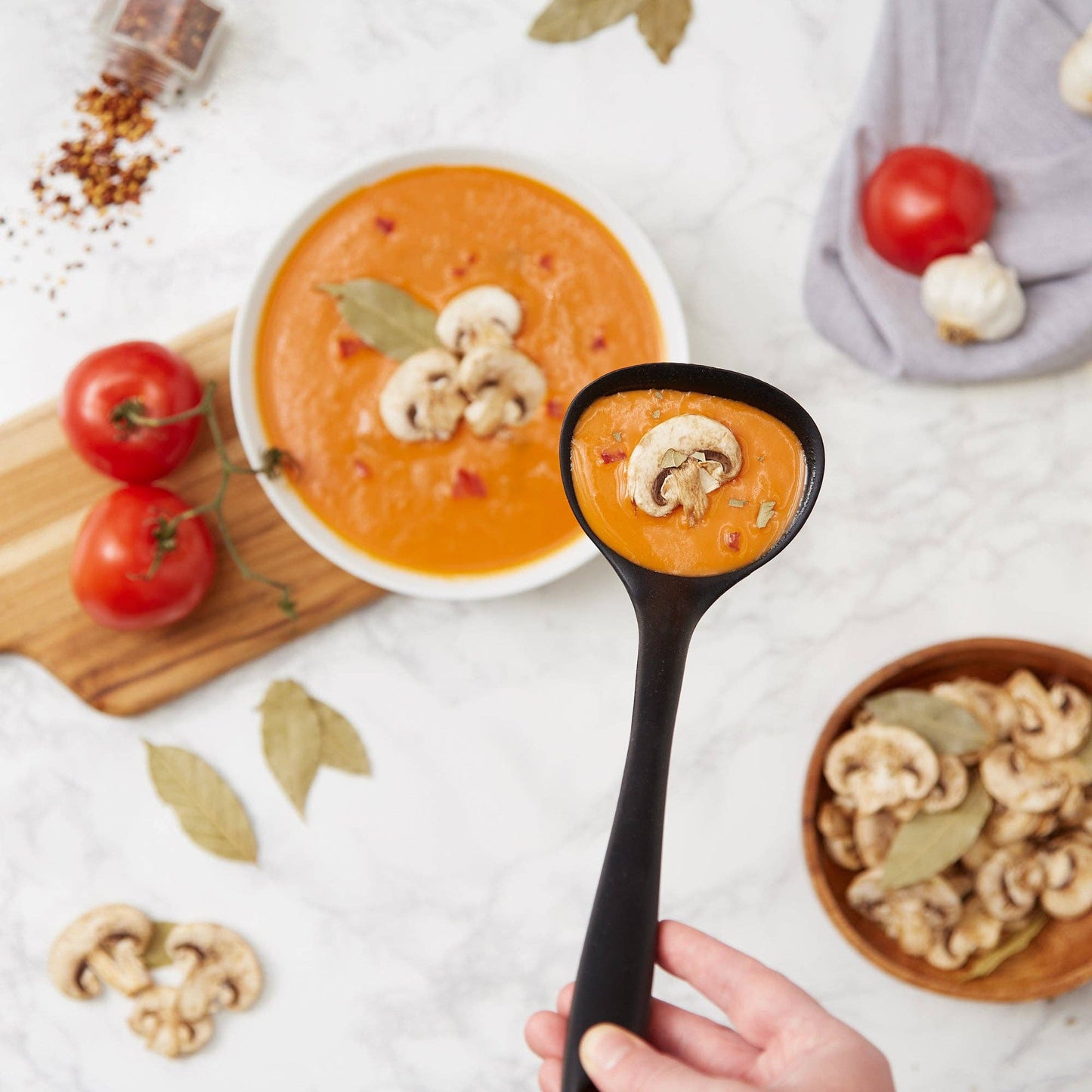Ela's Silicone Ladle - Black