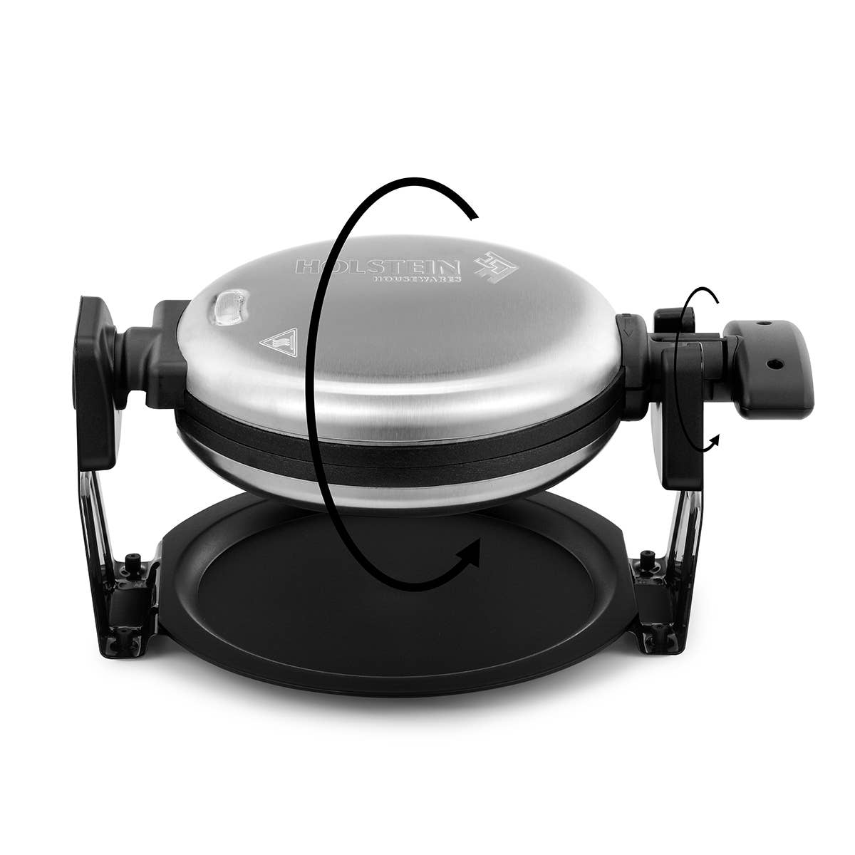 7" Rotary Belgian Waffle Maker Stainless Steel
