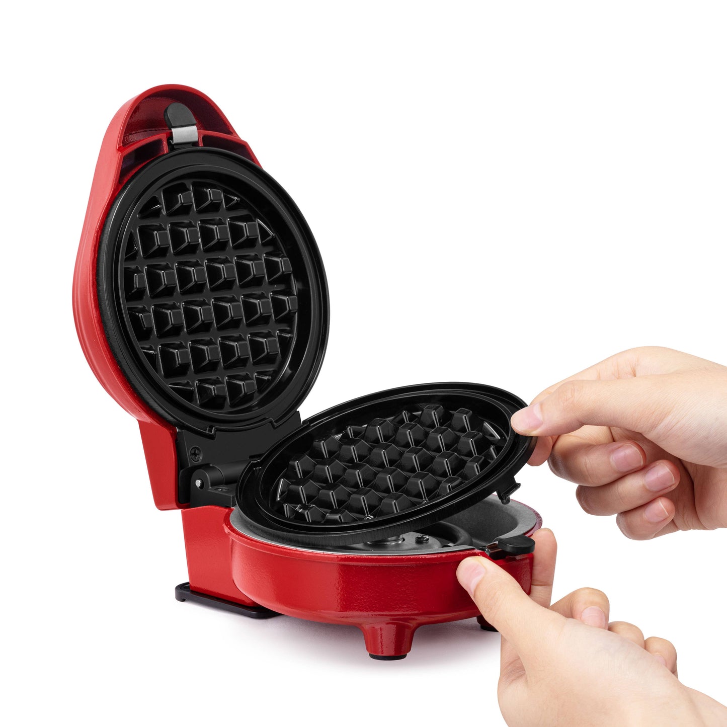 PERSONAL GRIDDLE & WAFFLE MAKER WITH 7 REMOVABLE PLATES