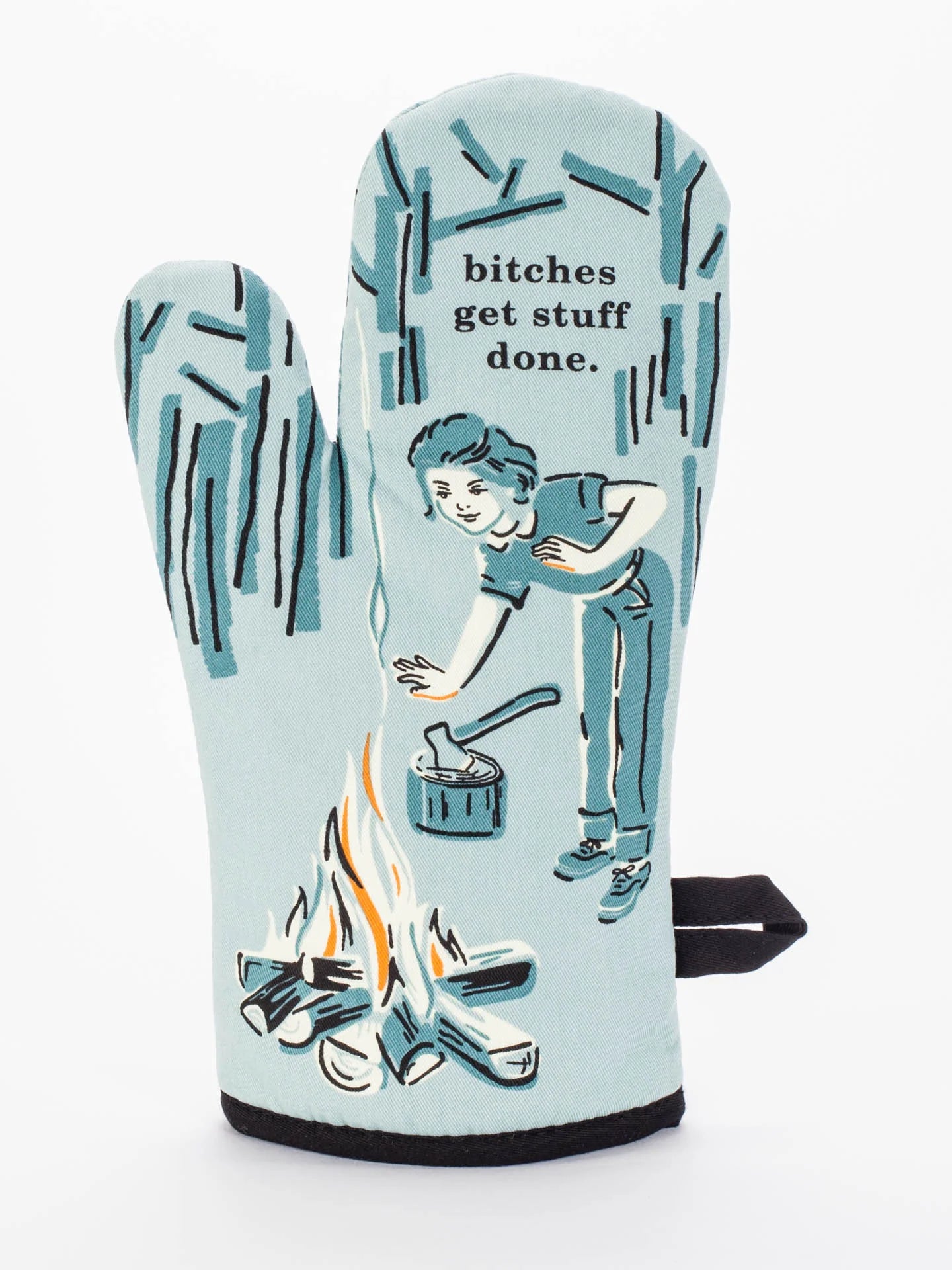 Blue Q Oven Mitts