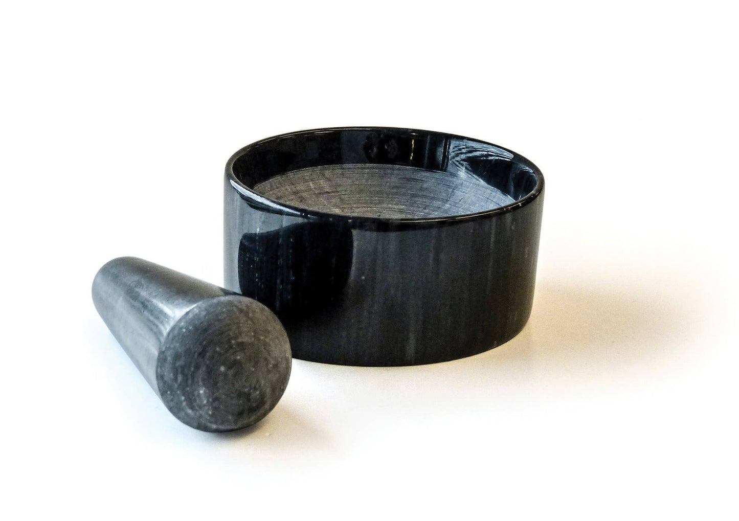 Marble Mortal & Pestle - Black
