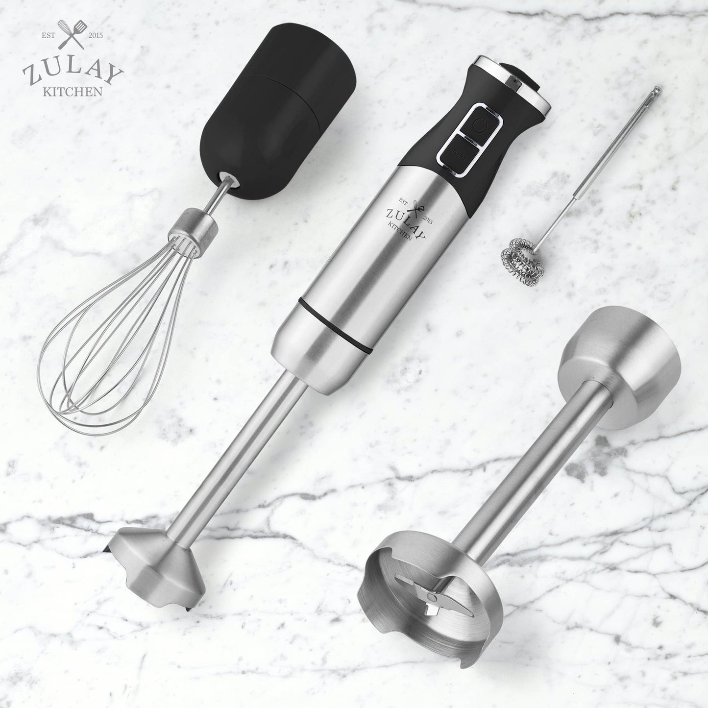 Immersion Blender Handheld 500W - 8 Speed
