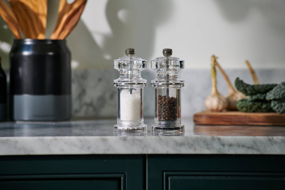 Cole & Mason 605 Acrylic Pepper Mill 5.5"