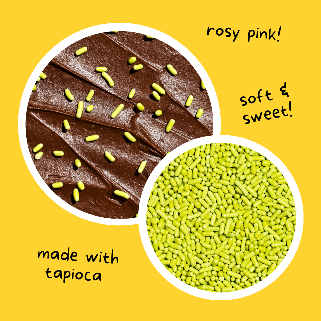 Dye-Free Softies Sprinkles: Grassy Green