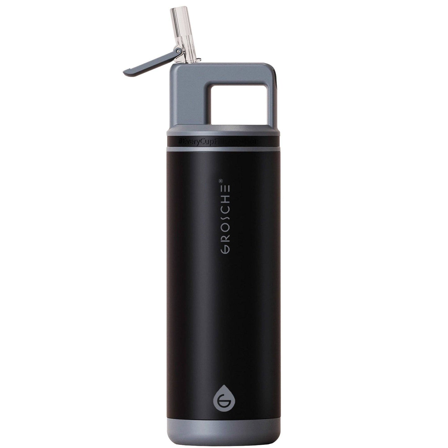 GROSCHE ALPINE Flip 'N Sip Leakproof 20oz Water Bottle