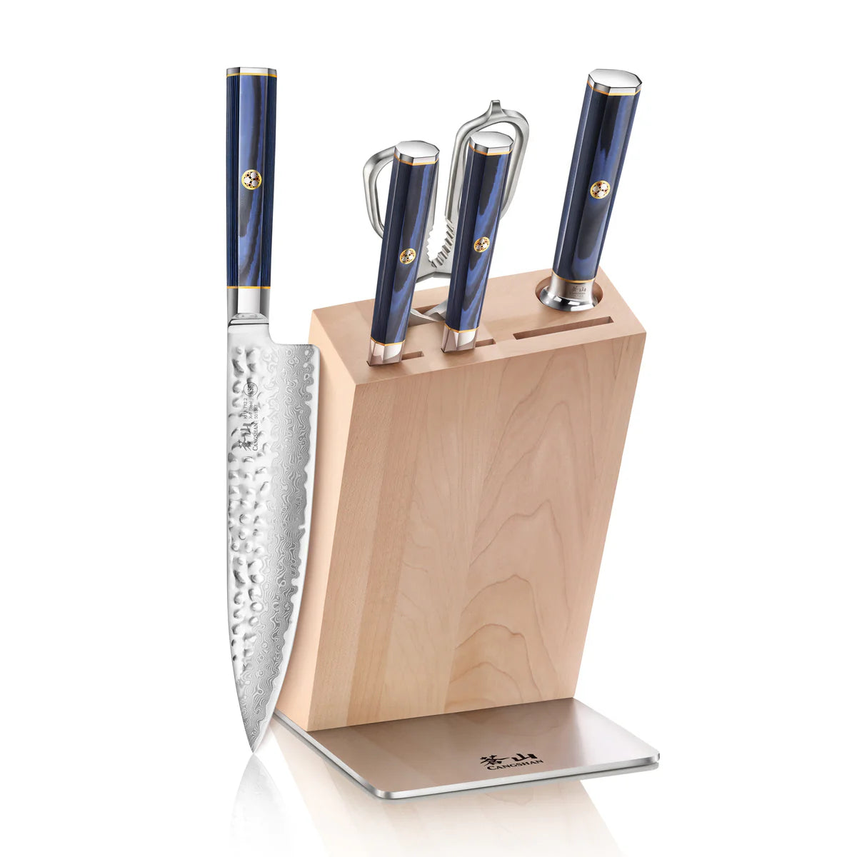 Cangshan KITA 6-piece Block Set- Maple Block