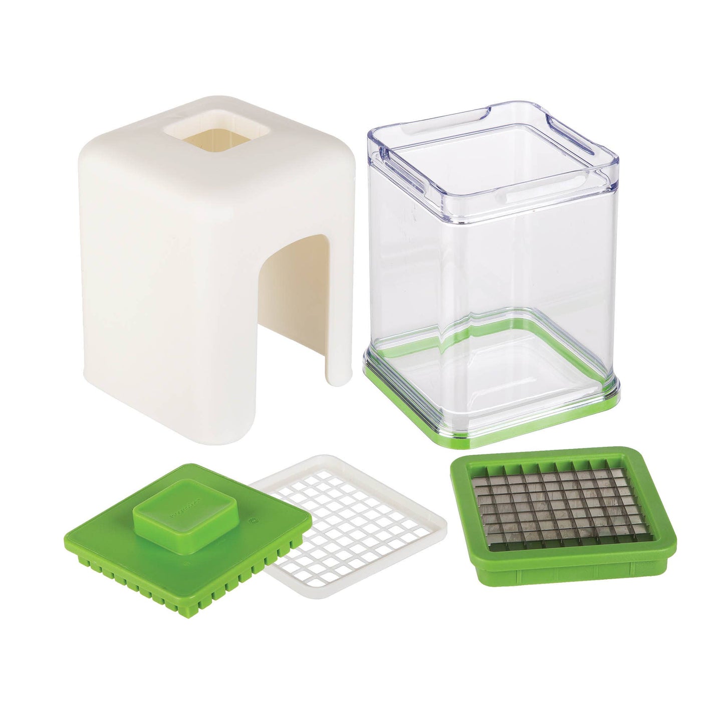 Progressive Tower Fry Cutter, Stainless Blades, For Veggies