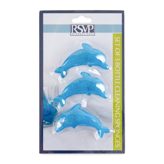 Dolphin Bottle Cleaning Sponge Set/3
