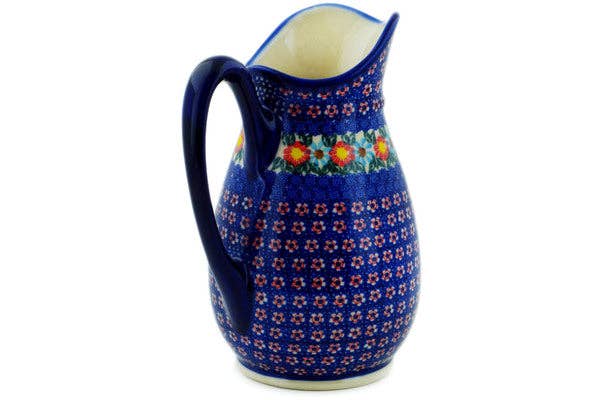 Pitcher 49 oz Red-Hot Summer Theme UNIKAT