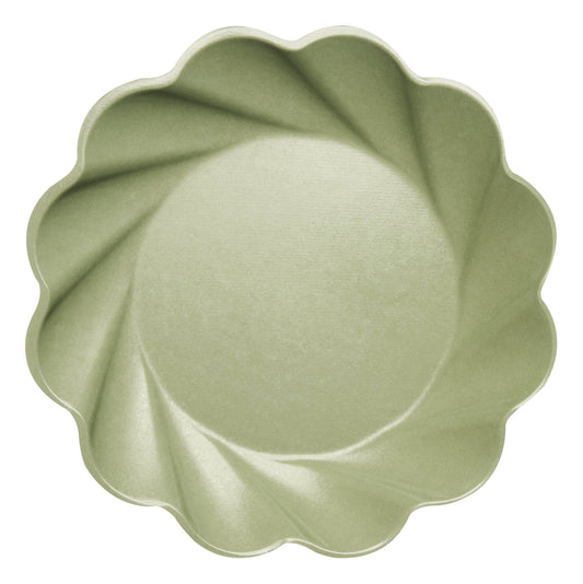 Simply Eco Compostable Bamboo Dinner Plate Sage/8pkg