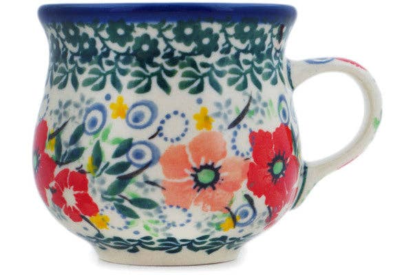 Espresso Cup 2 oz Summer Joy Theme UNIKAT