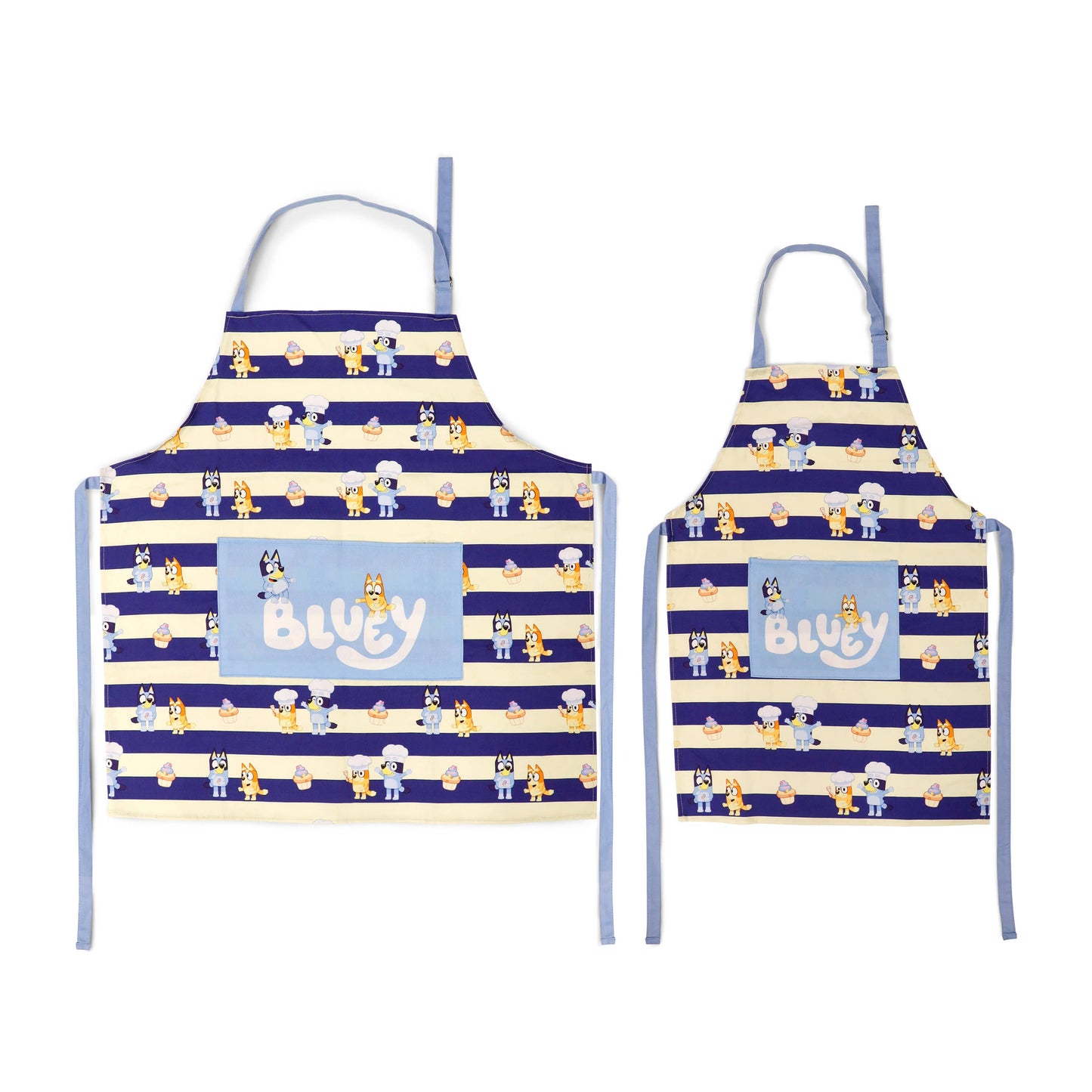 BLUEY™ Adult & Youth Apron Set – Matching Family Aprons