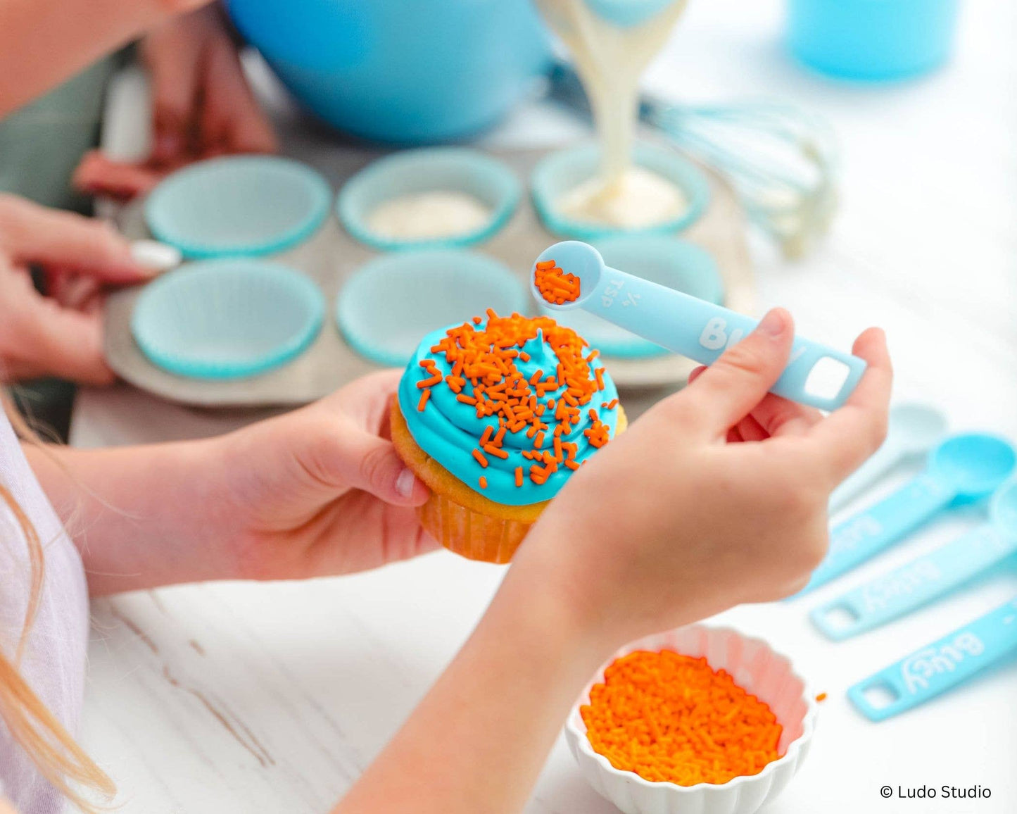 BLUEY My First Kitchen Set – 8-Piece Starter Baking Kit