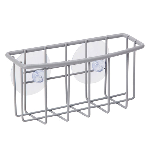 Sink Caddy - Metal w/ Suction Cups (6" x 2.5" x 2.75")
