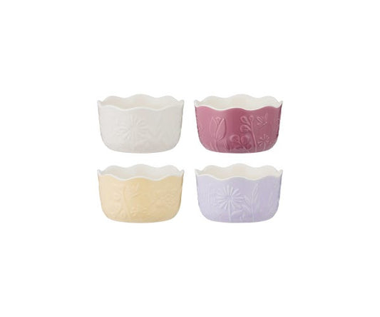 In The Meadow Set of 4 Ramekins Dip Dish